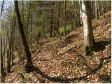 Sotočje Male in Velike Božne - Sveti Lenart
